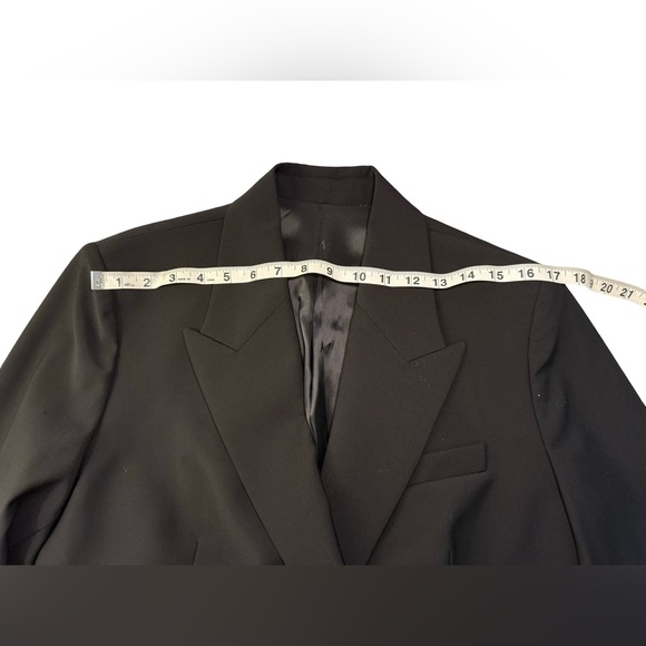 MANGO Black Cropped Blazer – Short Lapels (NWT) - Picture 6 of 14